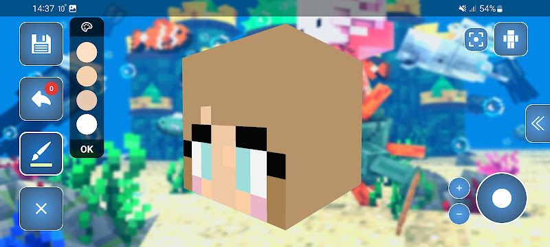 Skin Editor 3D for Minecraft screenshot
