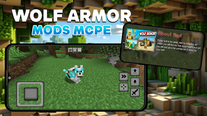 Wolf Armor Mod for Minecraft screenshot 7