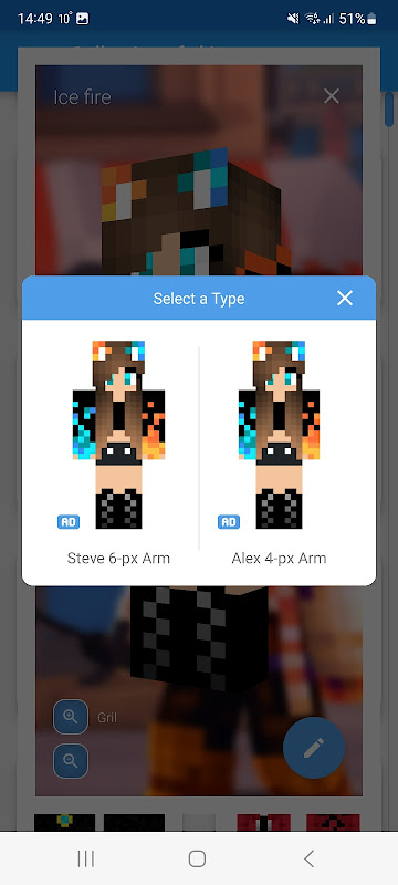 Skin Editor 3D for Minecraft screenshot 6